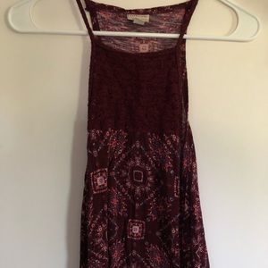 tribal print tank top